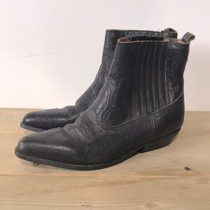 Coyote Black western Rodeo cowboy Boots size 7.5 leather